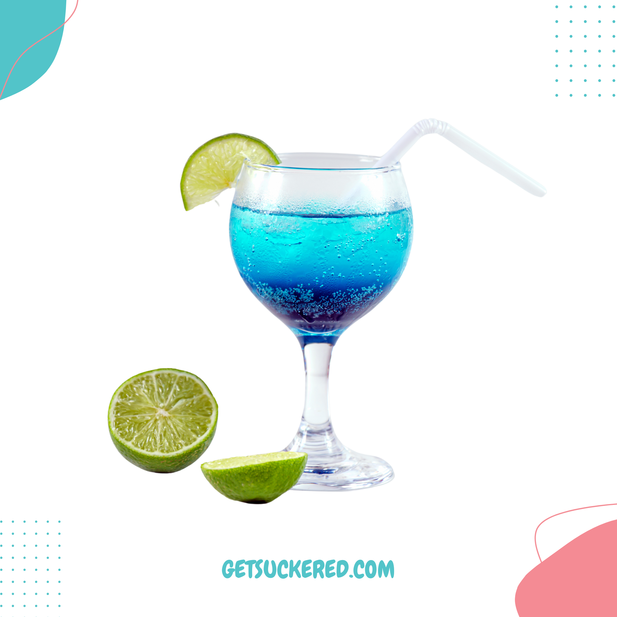 Tropical Blue Hawaii Flavoring for Baking | GetSuckered