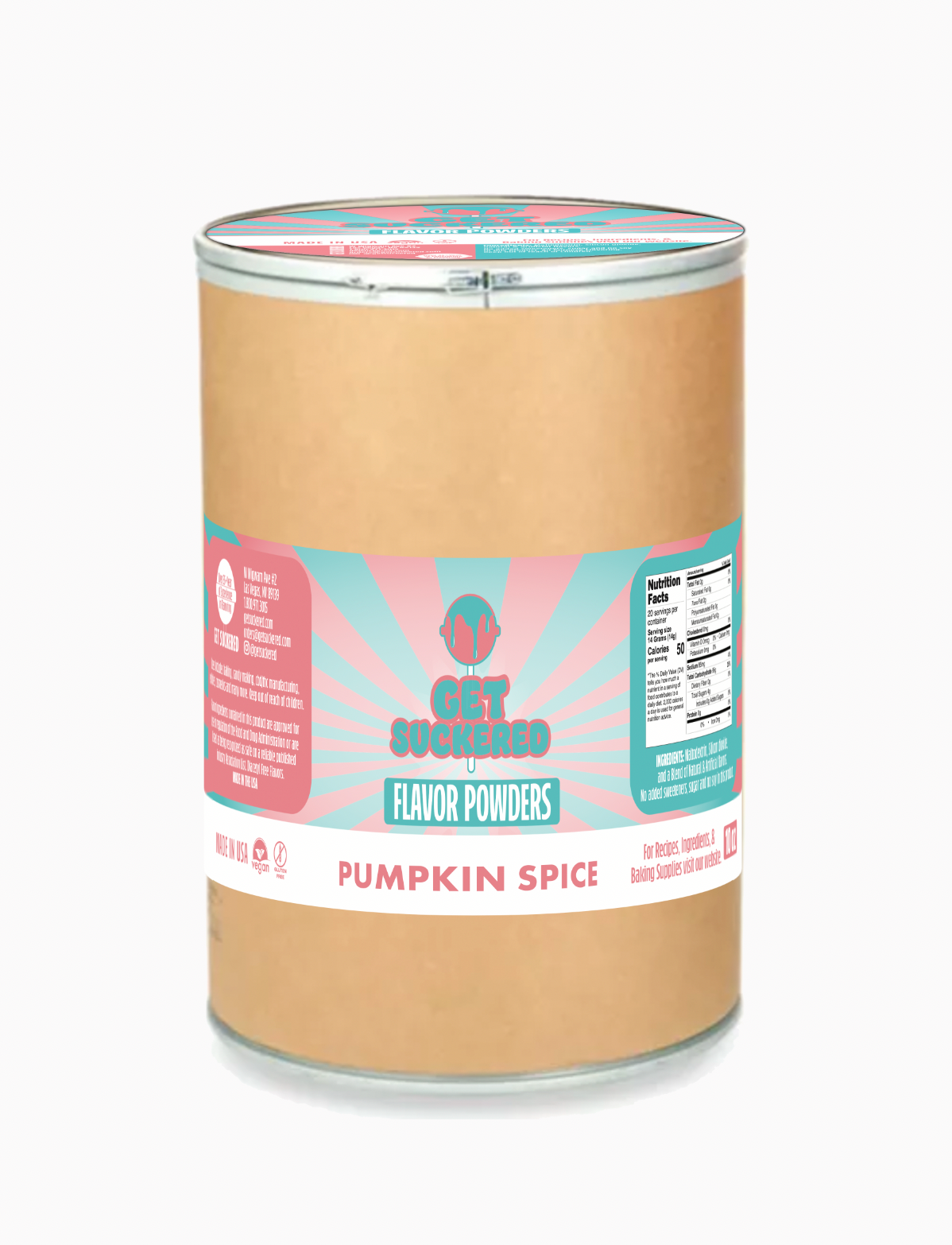 Pumpkin Spice Flavor Powder