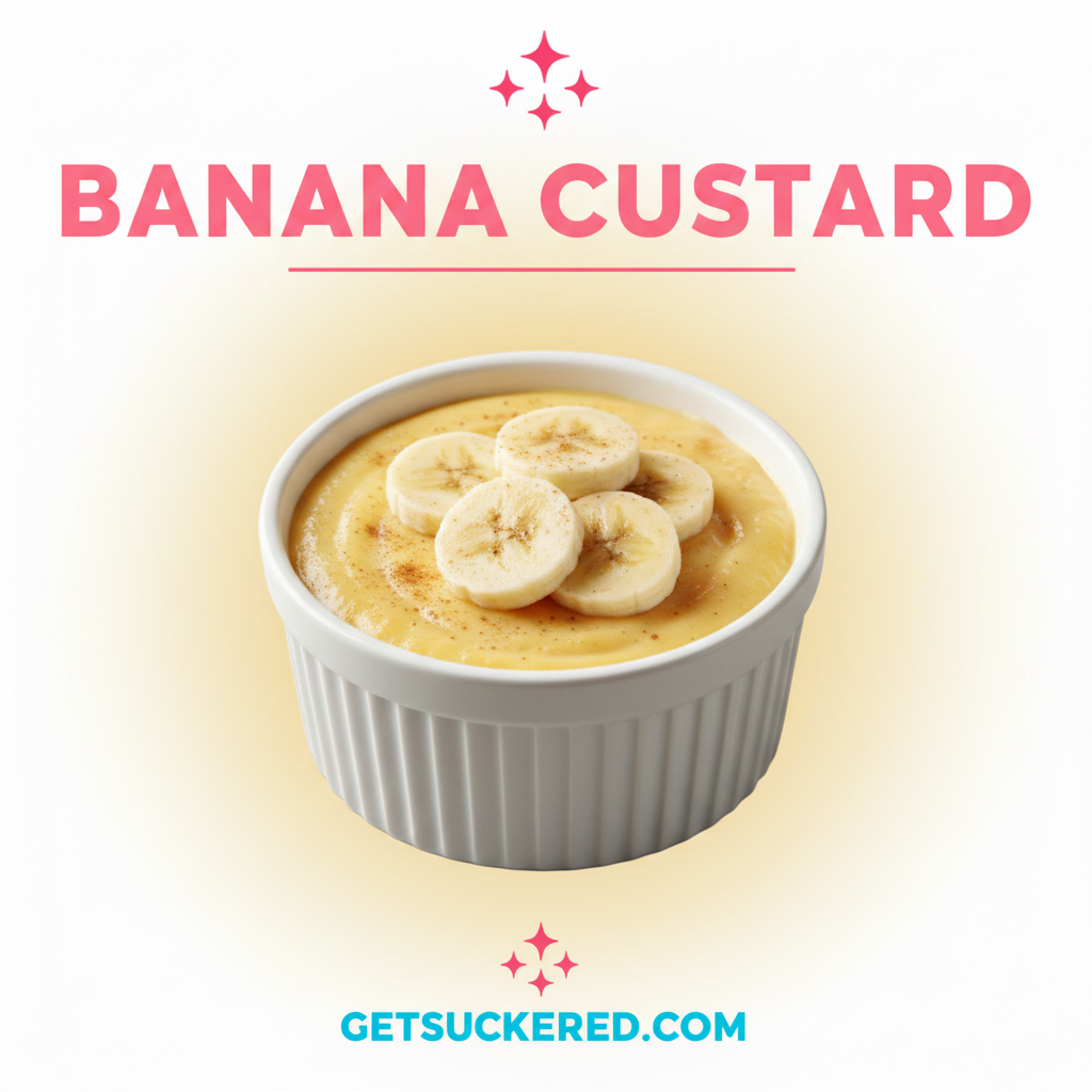 Banana Custard Flavor Card