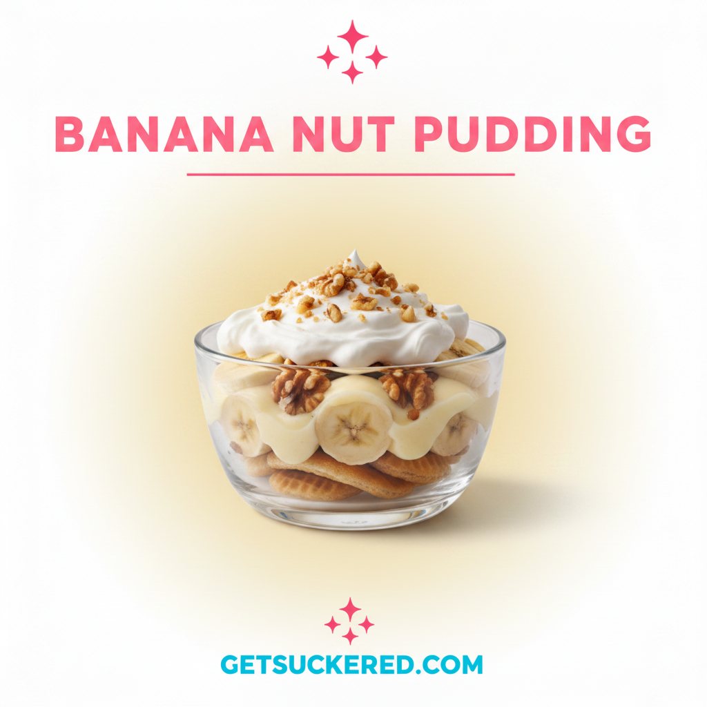 Banana Nut Pudding Flavor Card