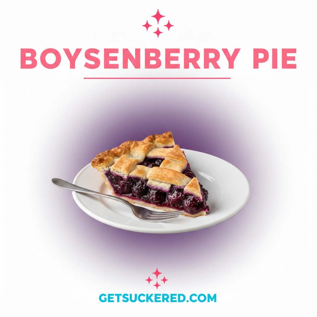 Boysenberry Pie Flavor Card