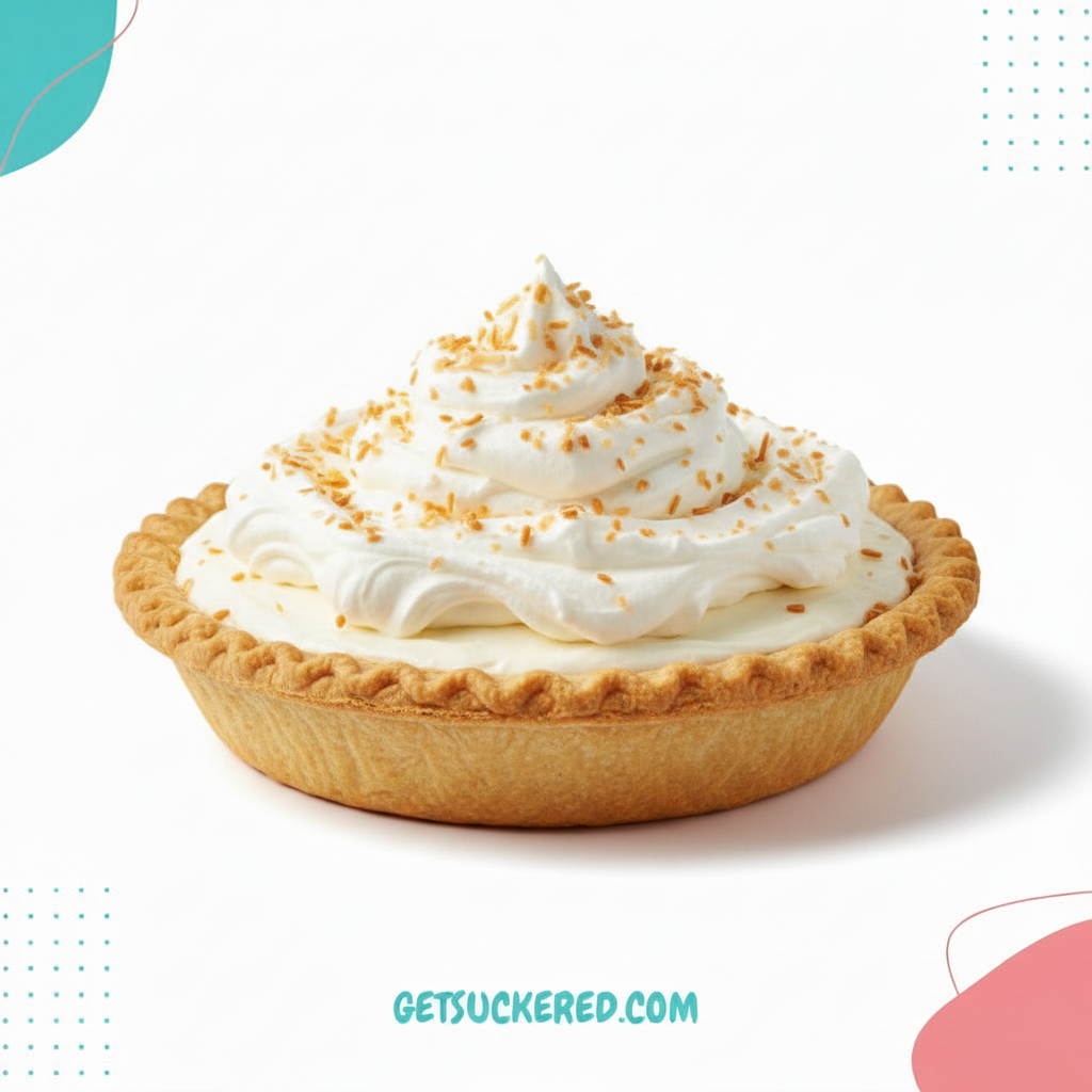 Coconut Cream Pie - GetSuckered Branded
