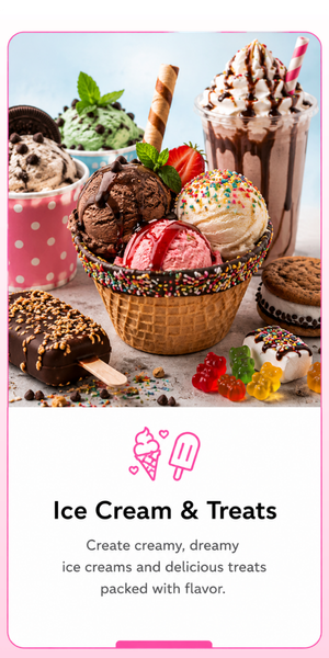 Ice Cream & Treats Flavors