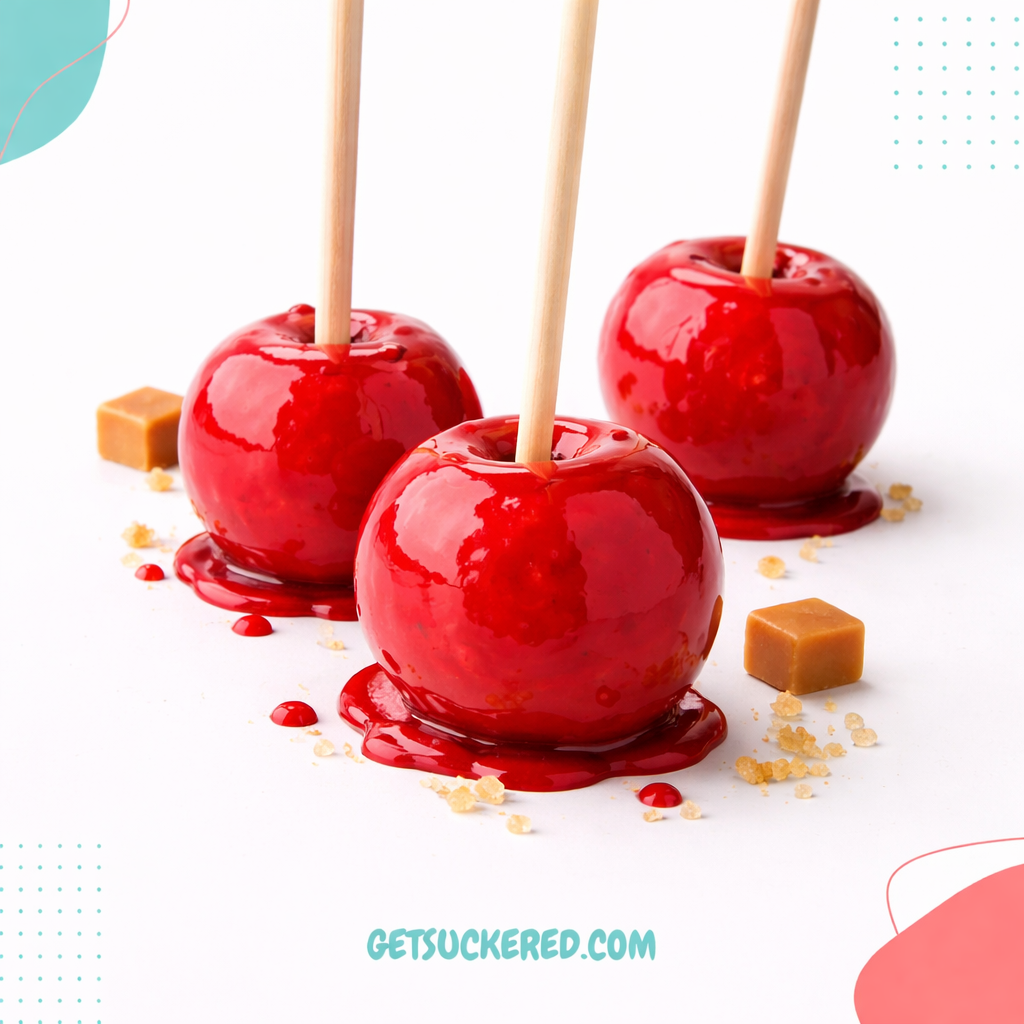Sweet and tart candy apple flavoring for baking, drinks, and frozen desserts