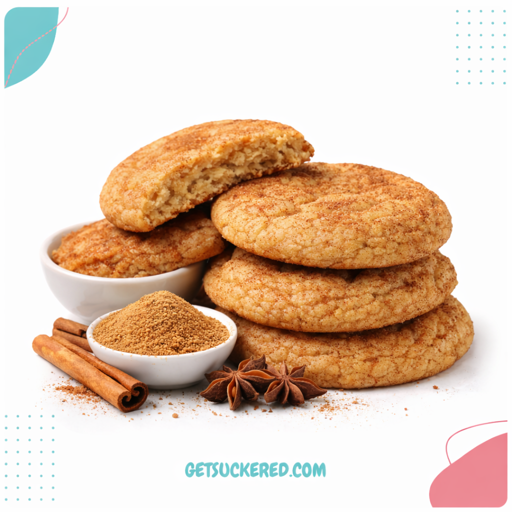 Sweet Snickerdoodle Flavoring from GetSuckered perfect for cookies, bakery recipes, ice cream, and candy making