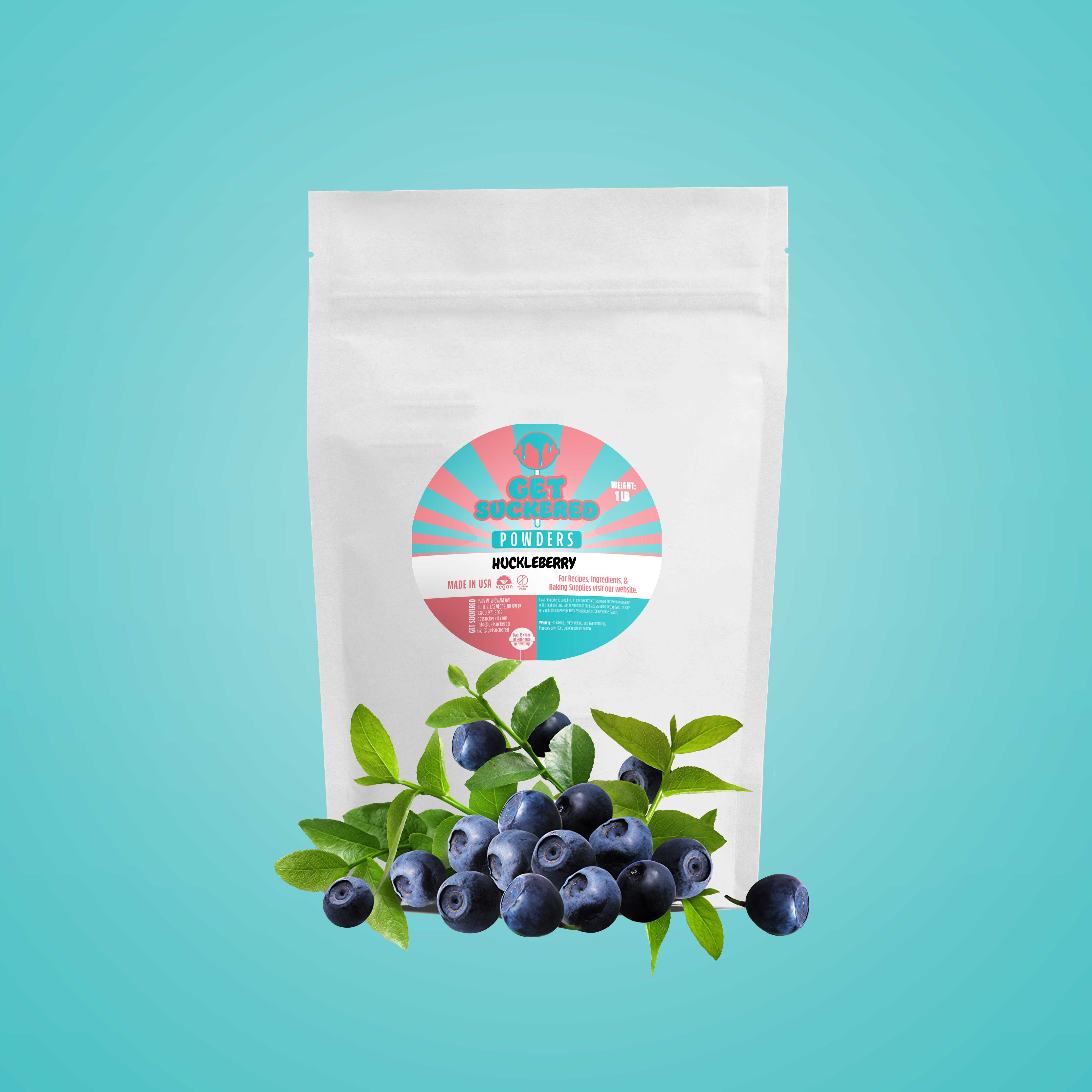 Huckleberry Heaven Flavored Powder - Sugar Free