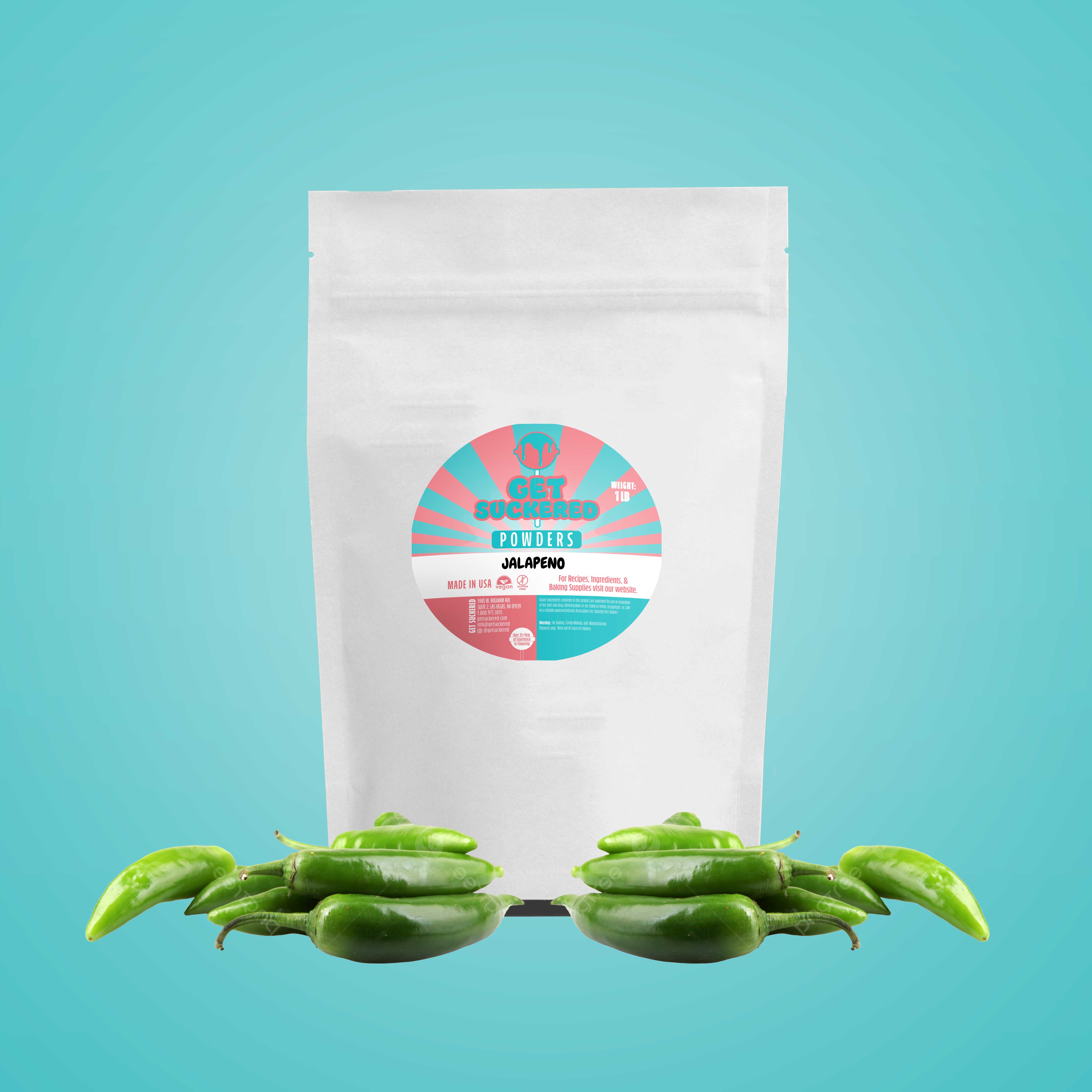 Jalapeno Flavored Powder - Natural - Sugar Free