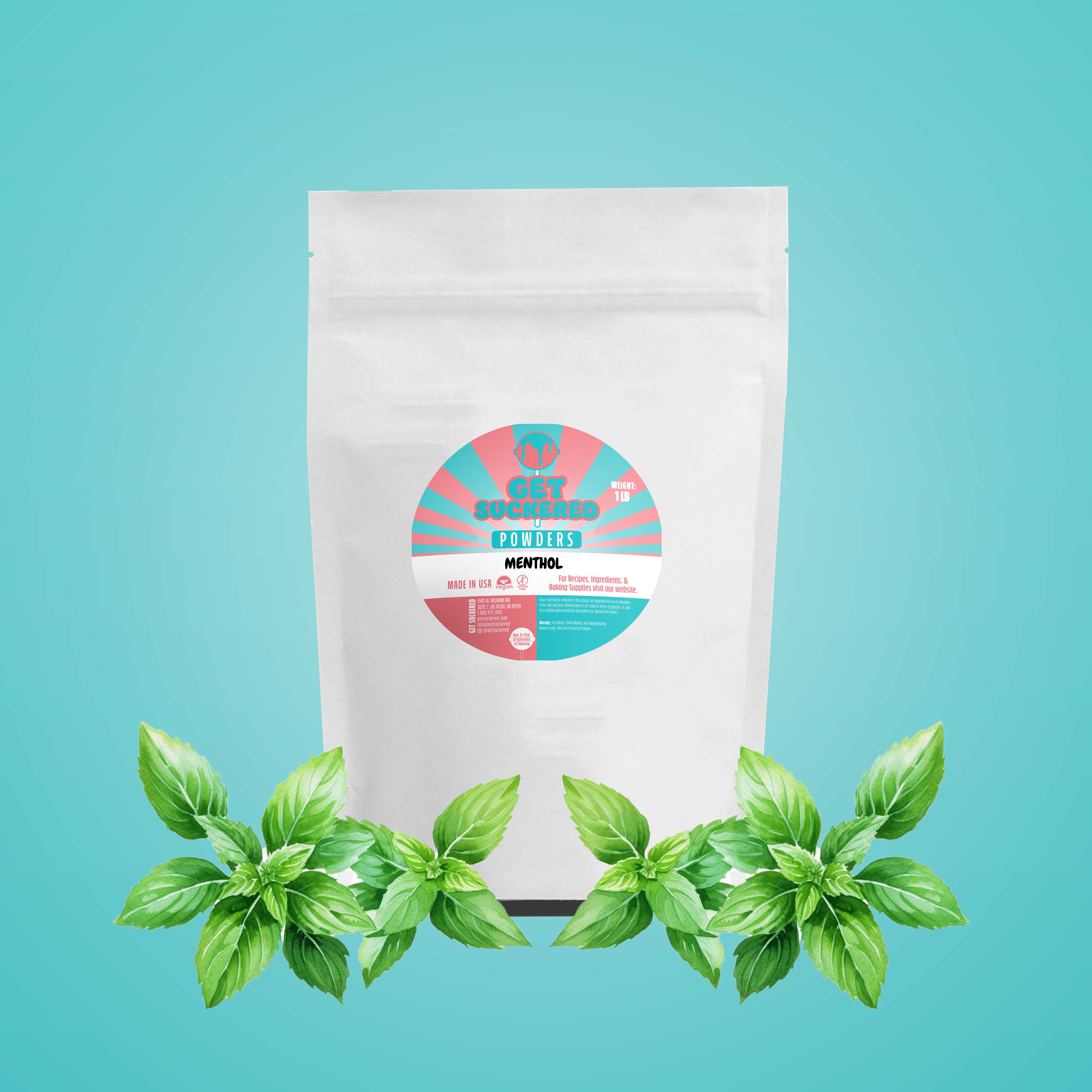 Menthol Flavored Powder - Sugar Free