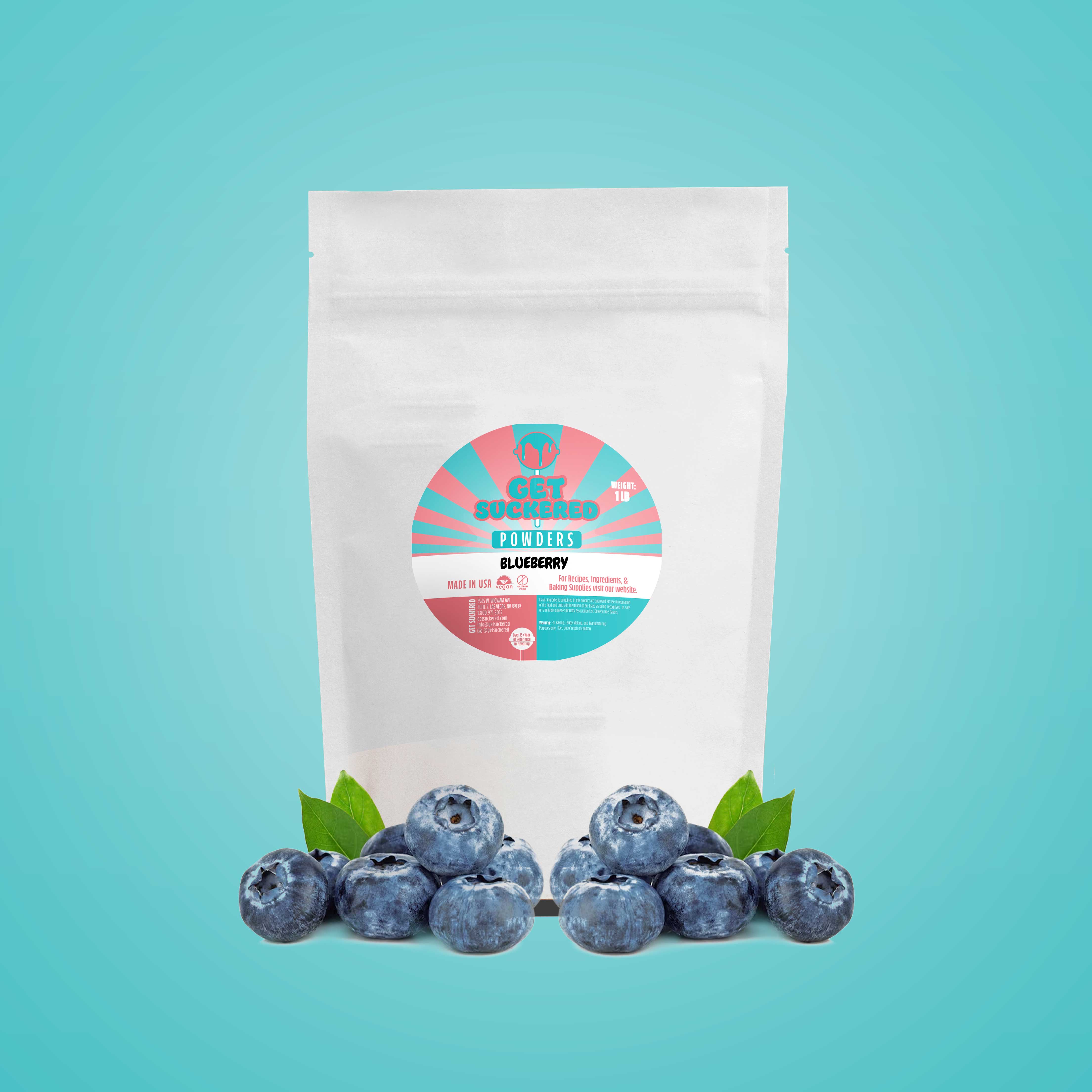 Blueberry Flavored Powder - Sugar Free