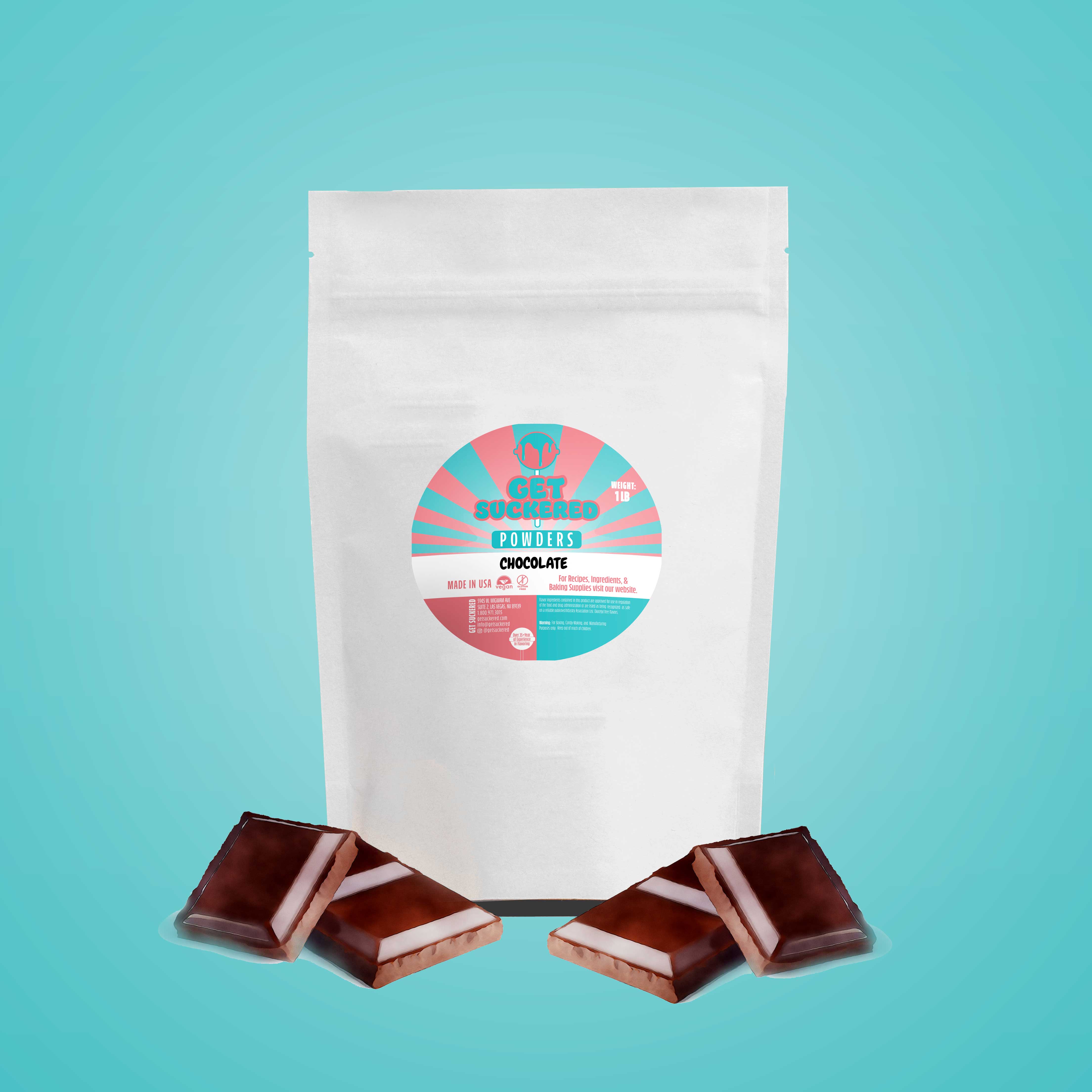 Chocolate Flavored Powder - Natural - Sugar Free