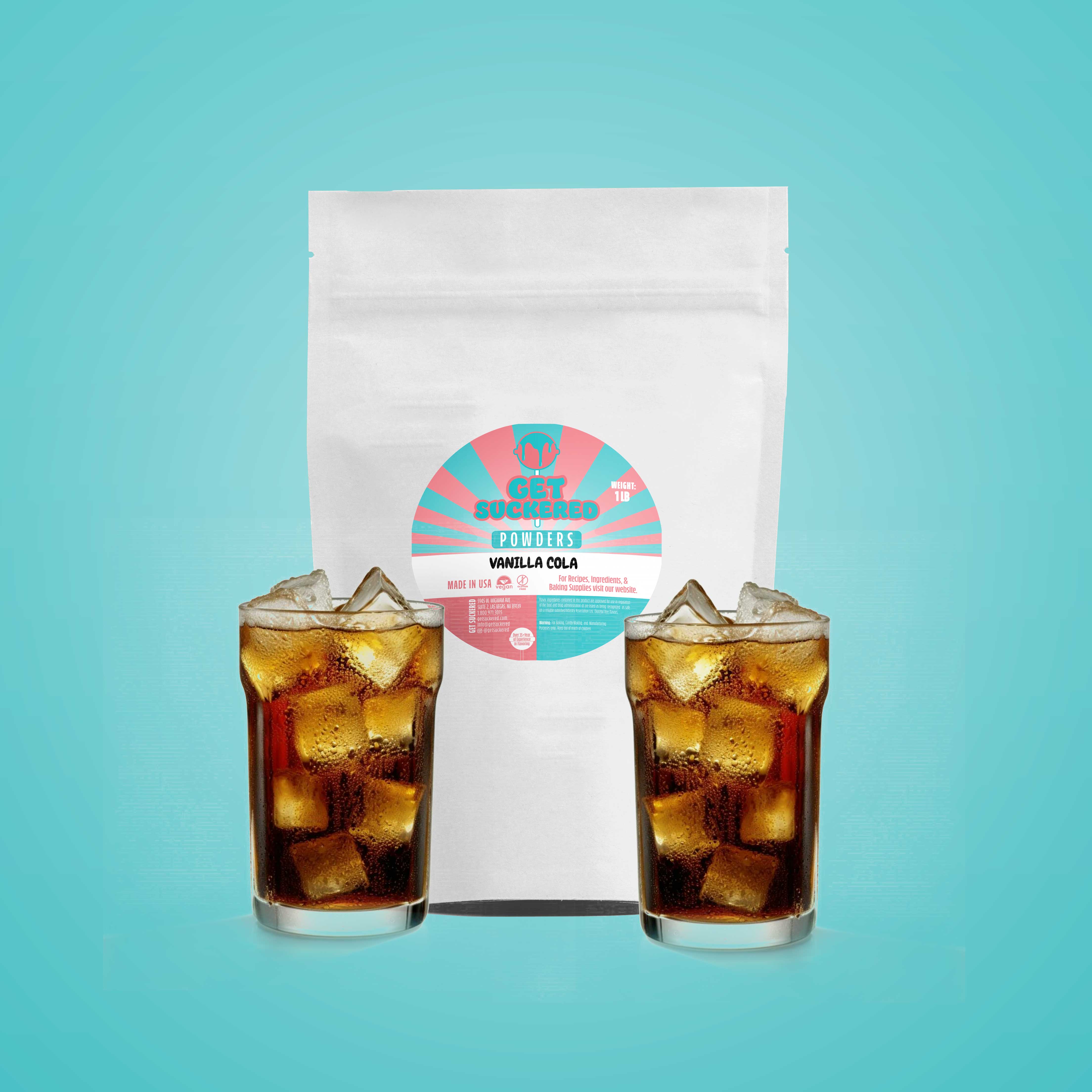 Vanilla Cola Flavored Powder - Sugar Free