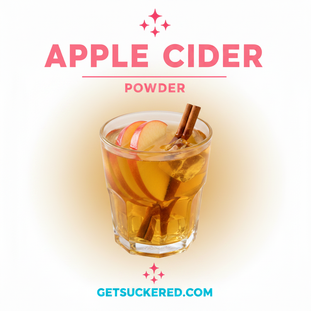 Apple Cider Powder Flavor Card