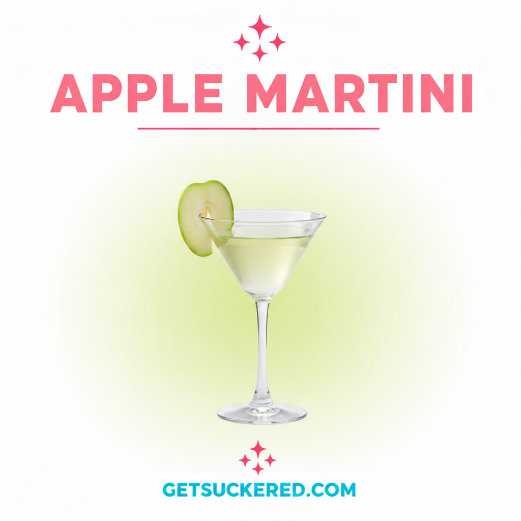Apple Martini Flavor Card
