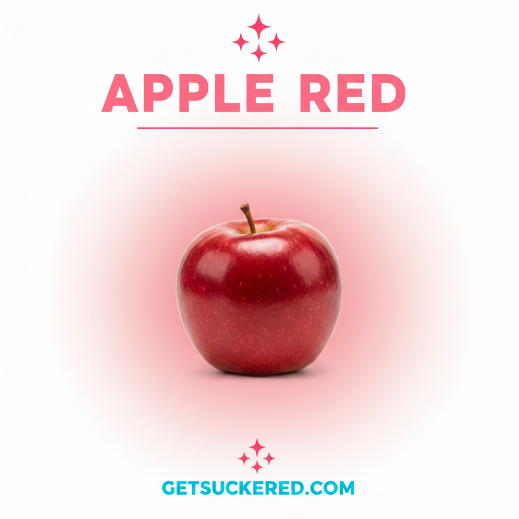Apple Red Flavor Card