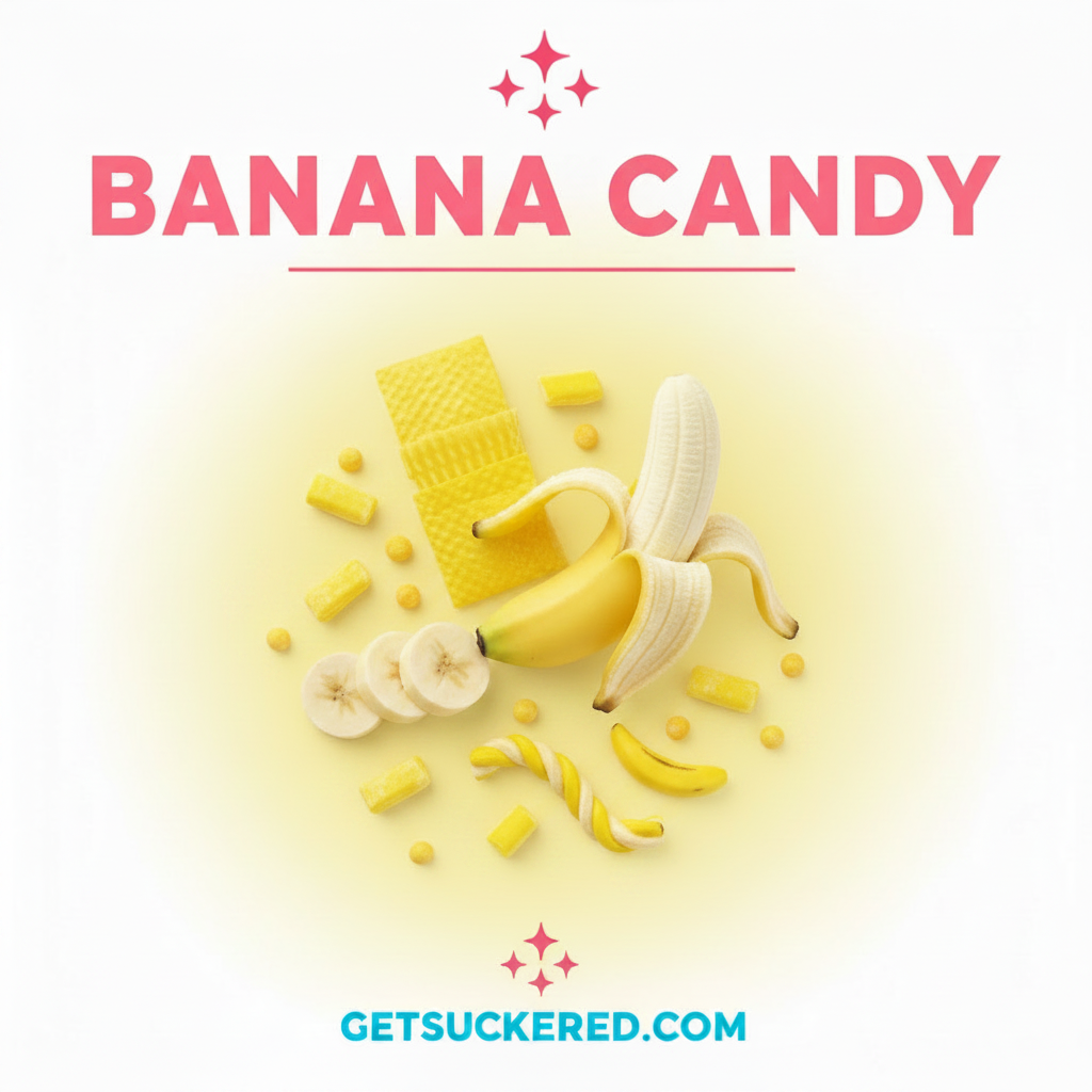 Banana Candy Flavor Card