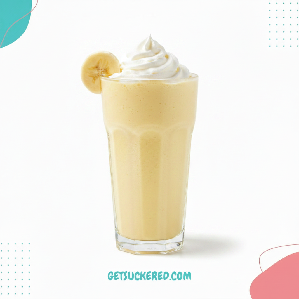 Banana Milkshake - GetSuckered Branded