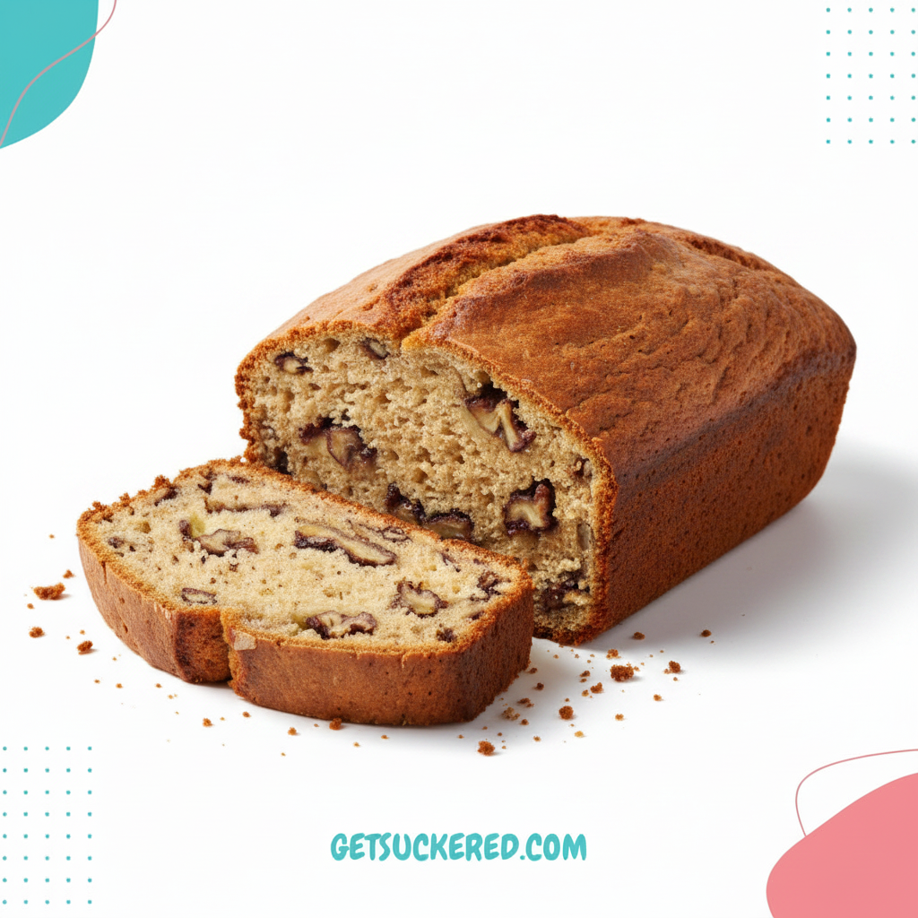 Banana Nut Bread - GetSuckered Branded