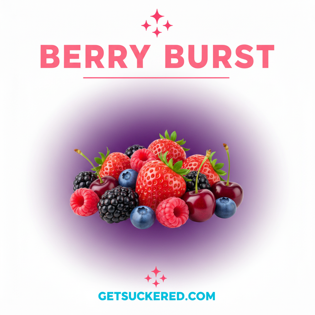 Berry Burst Flavor Card