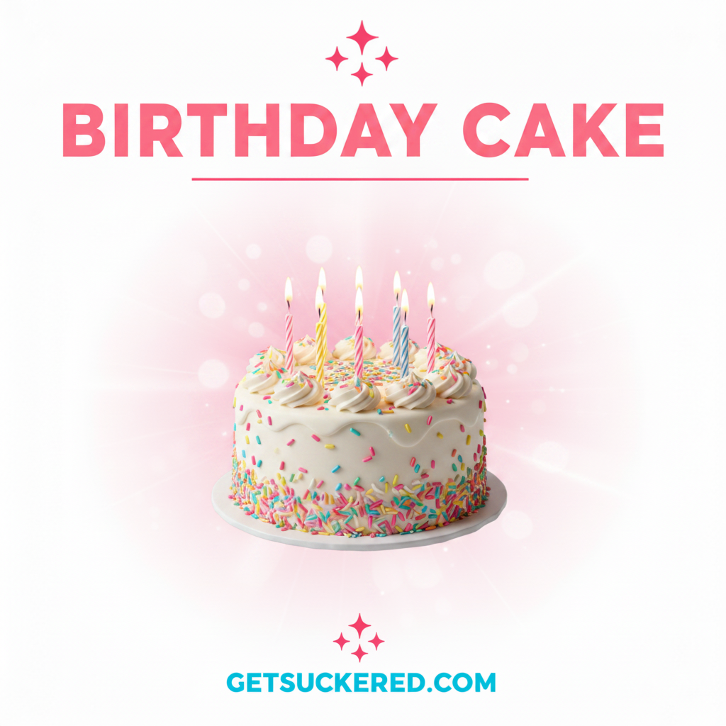 Birthday Cake Flavor Card
