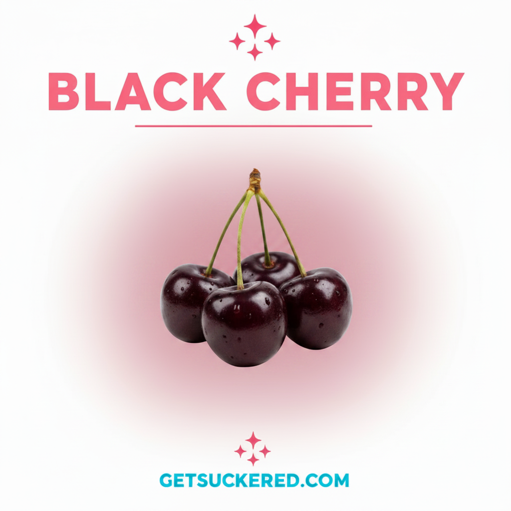 Black Cherry Flavor Card