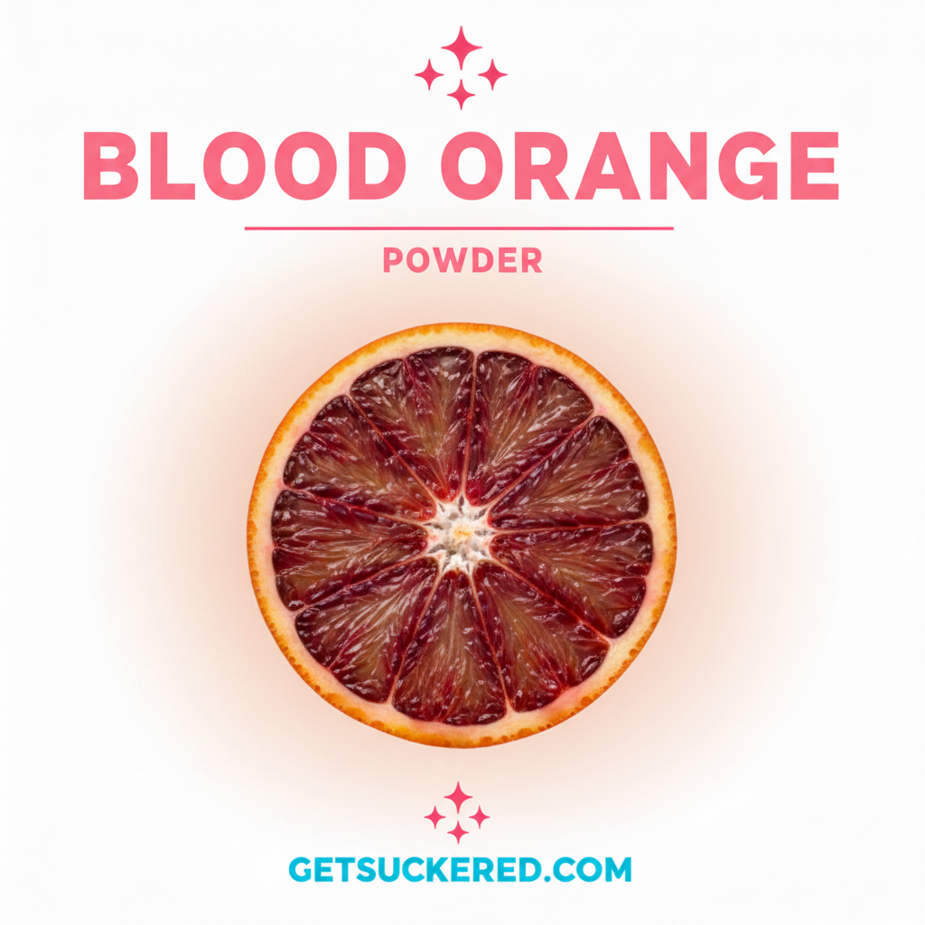 Blood Orange Powder Flavor Card