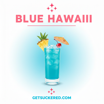 Blue Hawaii Flavor Card