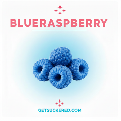 Blue Raspberry Flavor Card