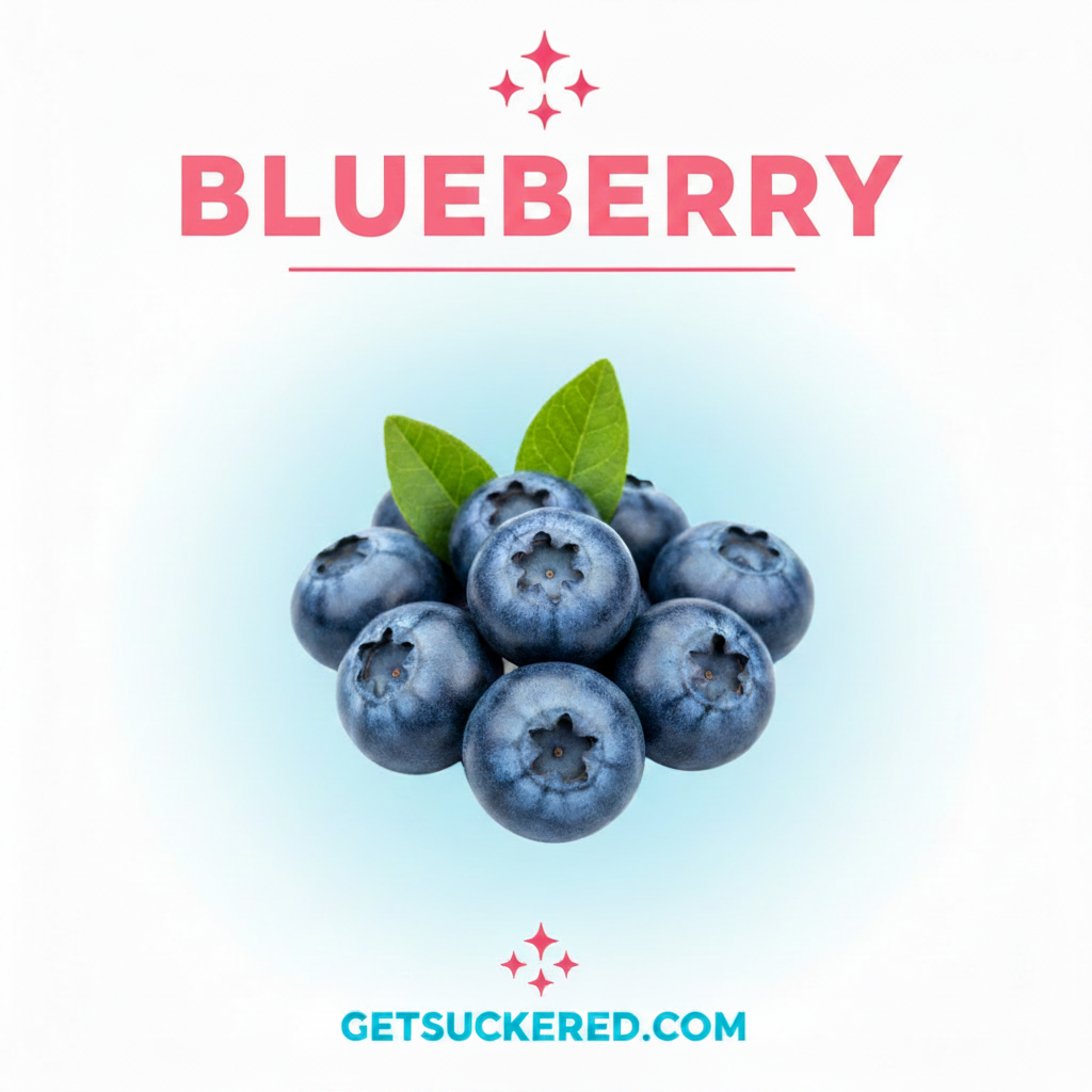 Blueberry Flavor Card