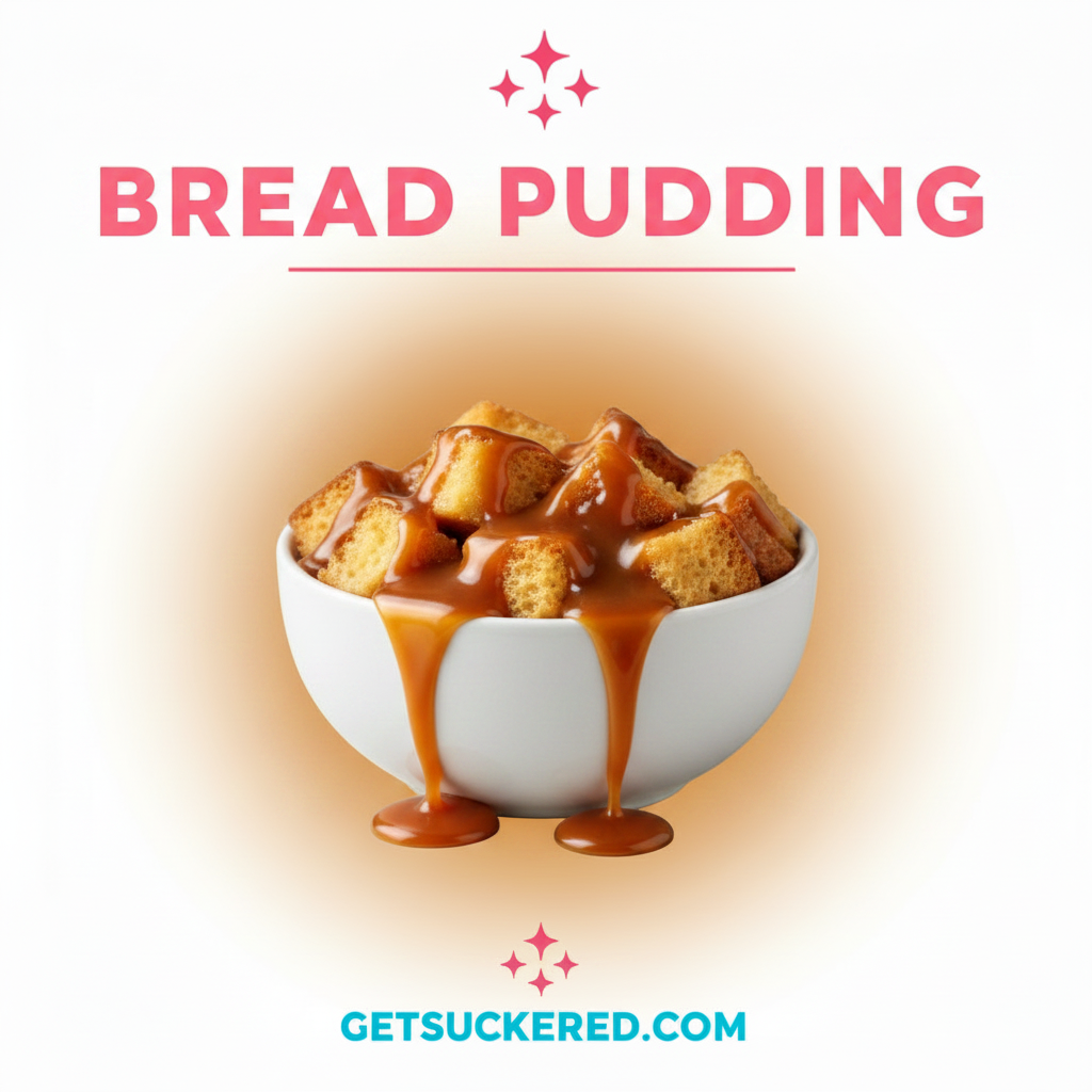 Bread Pudding Flavor Card