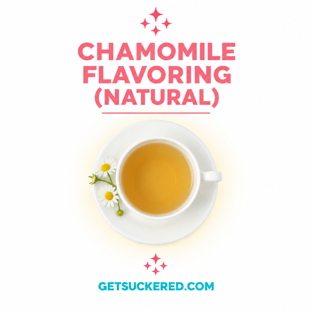 Chamomile Flavoring Natural - Corrected Pink