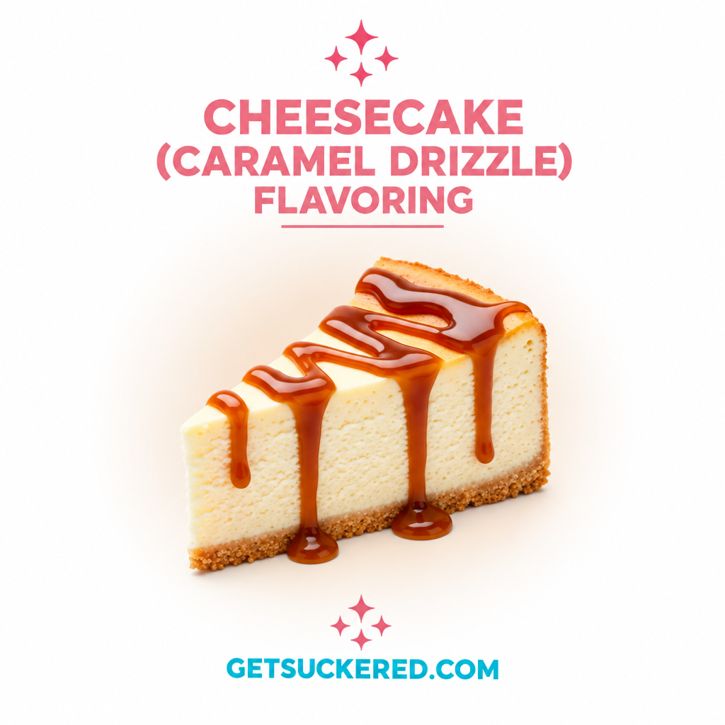 Cheesecake Caramel Drizzle