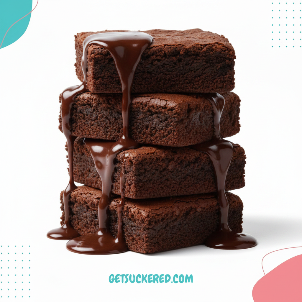 Chocolate Fudge Brownie - GetSuckered Branded