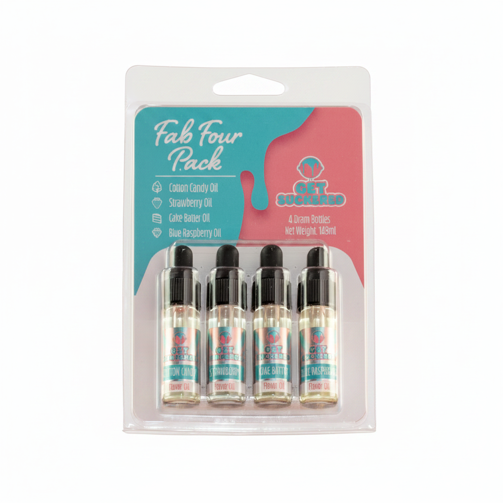 Fab Four Pack - White Background