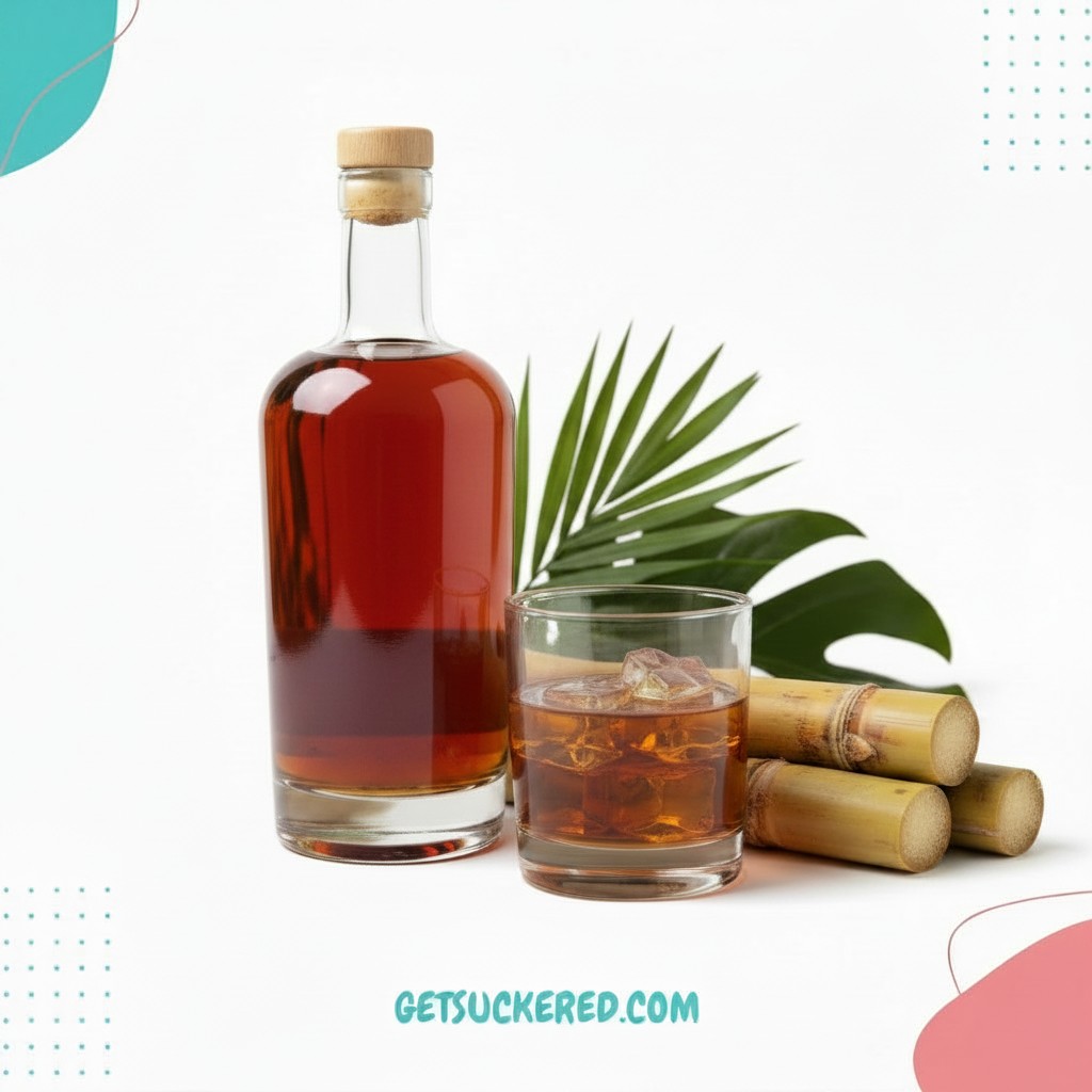 Jamaican Rum - No Label - GetSuckered Branded