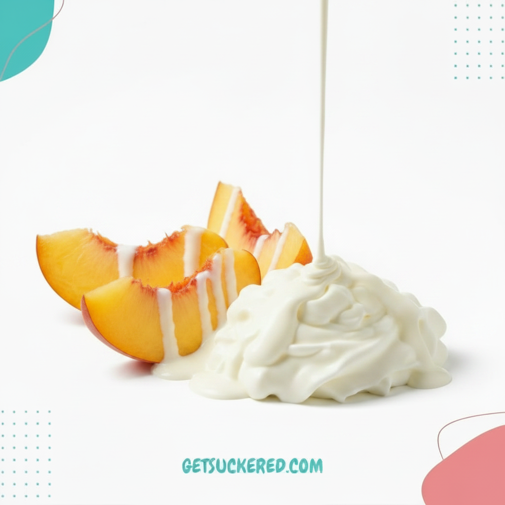 Peaches & Cream - Slices Only - GetSuckered Branded