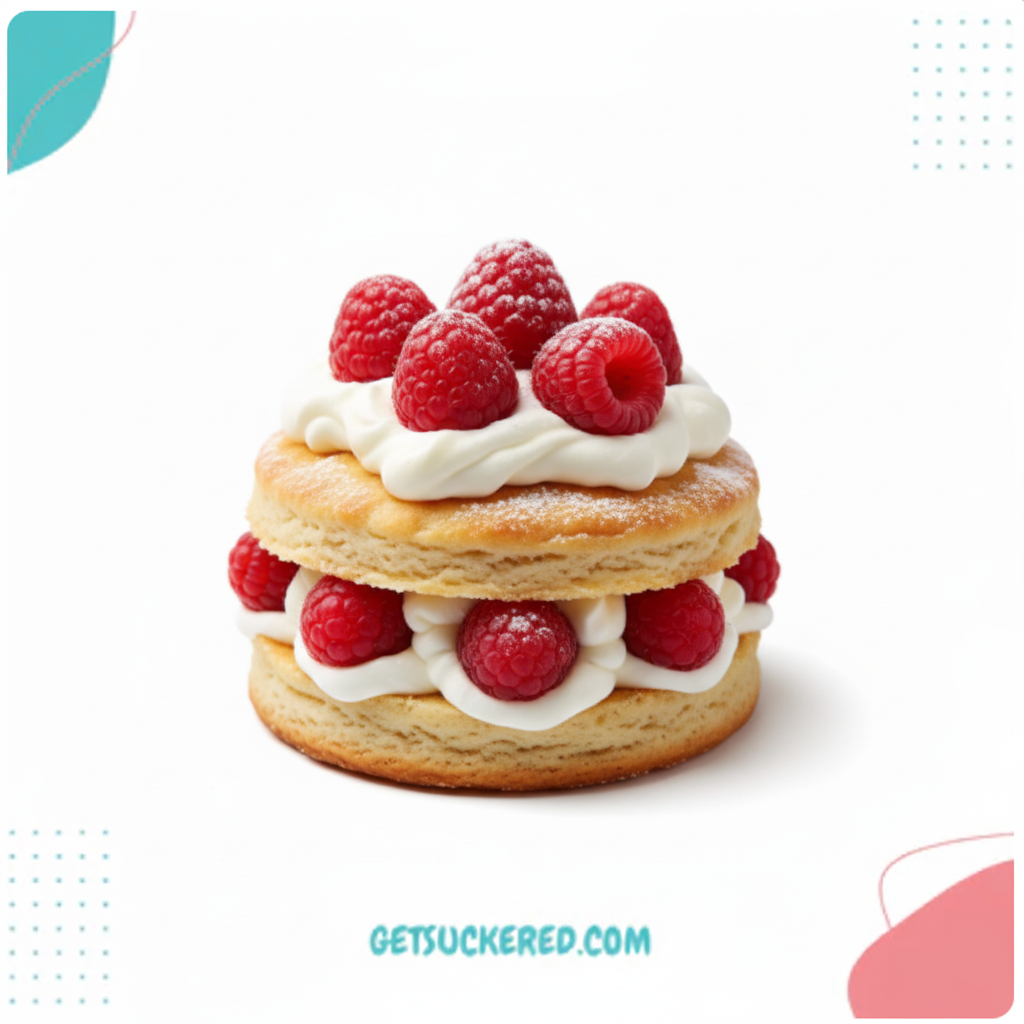 Smooth Raspberry Shortcake Flavoring from GetSuckered delivers homemade berry shortcake taste for syrups, cookies, and treats